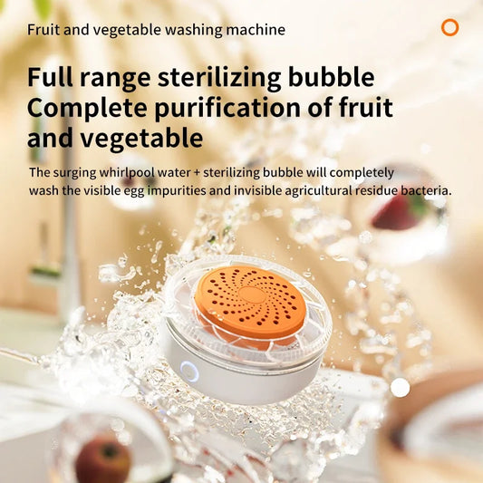 Automatic Portable Fruit & Vegetable Washer