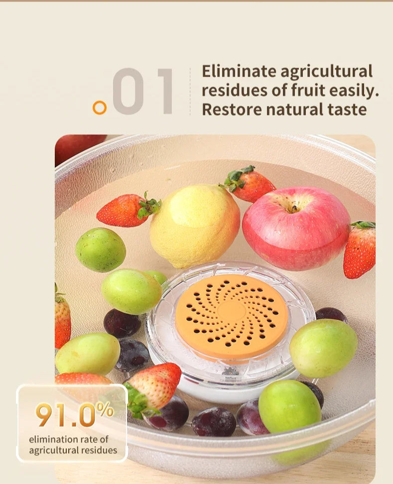 Automatic Portable Fruit & Vegetable Washer