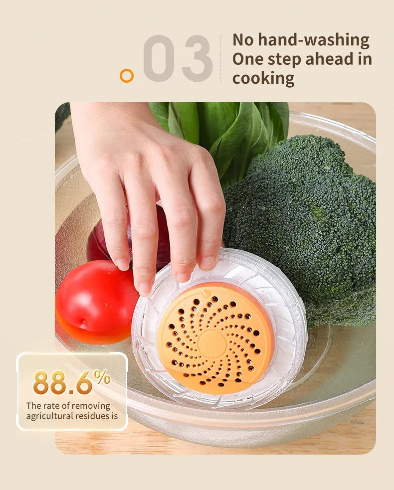 Automatic Portable Fruit & Vegetable Washer