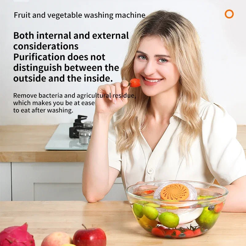 Automatic Portable Fruit & Vegetable Washer