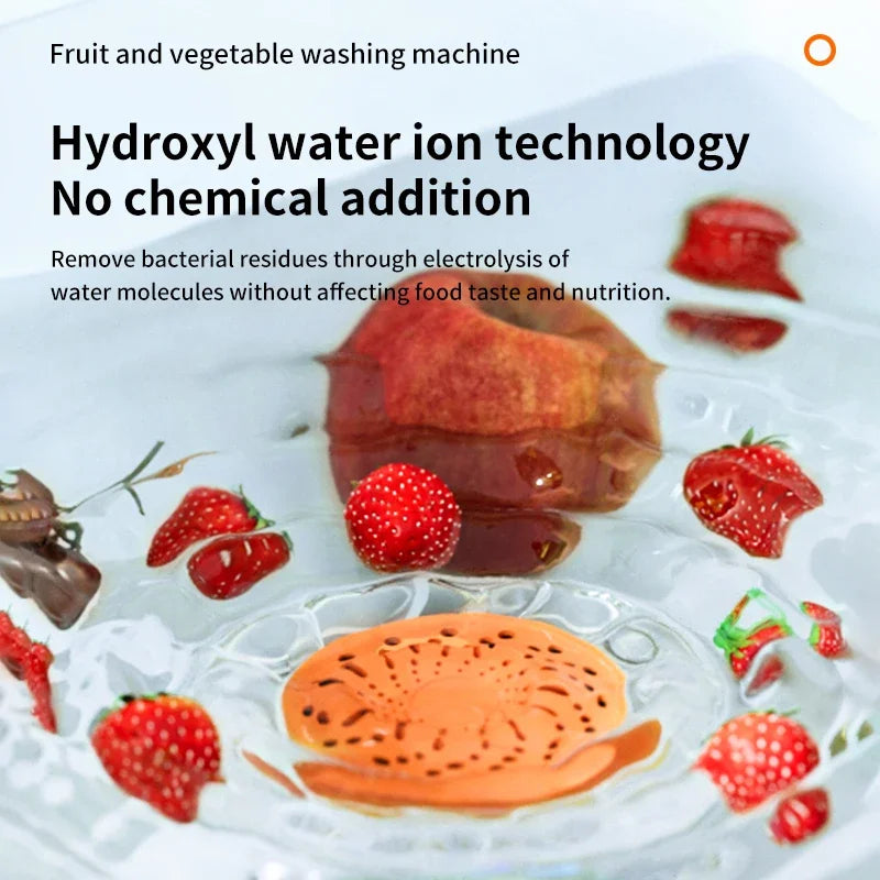 Automatic Portable Fruit & Vegetable Washer