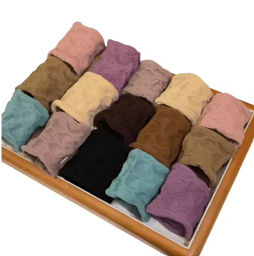 Wide Edge Thickened Elastic Hair Bands (Set of 10)