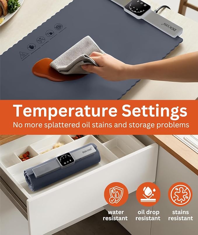 Advanced Roll-Up Food Warming Mat