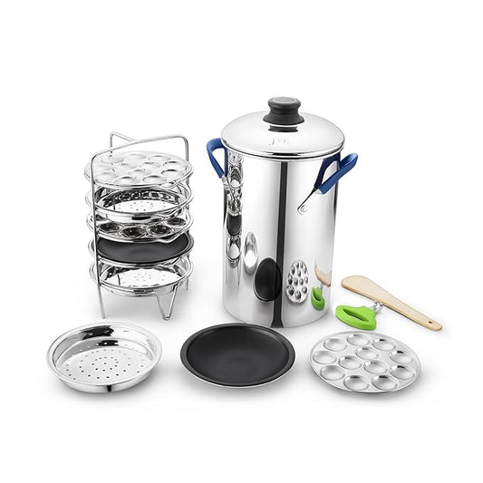 Multipurpose Stainless Steel Idli Maker Set