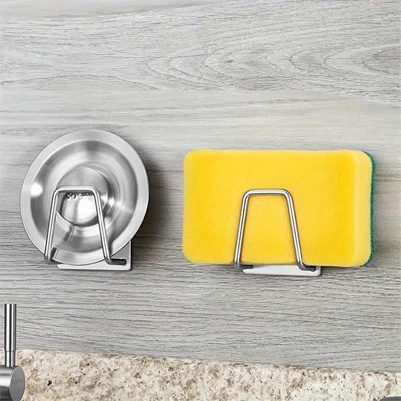 Wall Mount Stainless Steel Sponge Holder