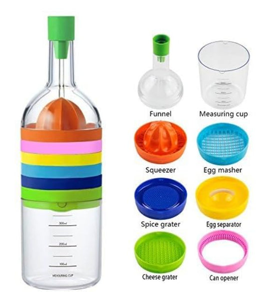 8-in-1 Portable Kitchen Bottle Tool Set