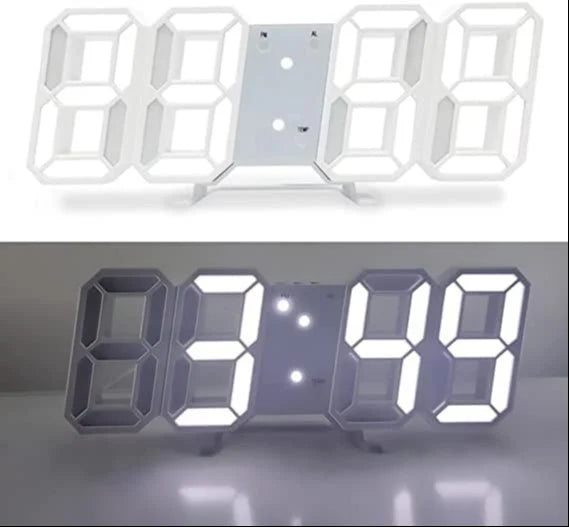 Acrylic 3D LED Digital Table Clock