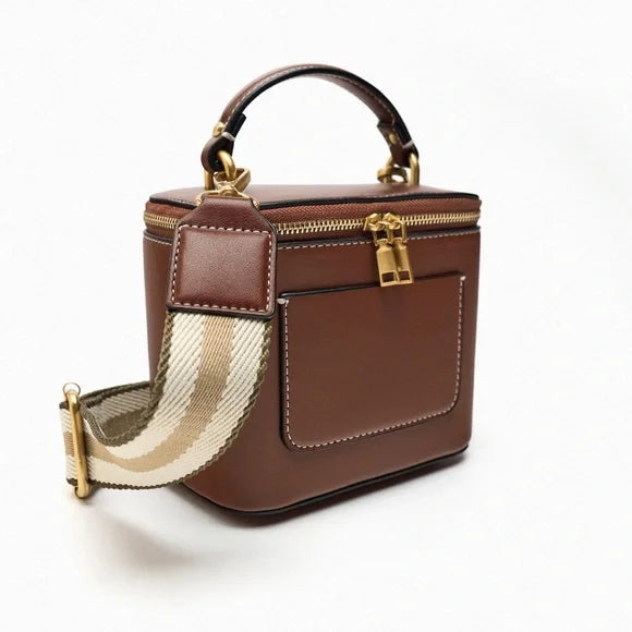 Zara-Inspired Vegan Leather Crossbody Bag