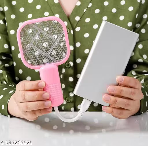USB Rechargeable Electric Mosquito Killer Racket (Set of 2)