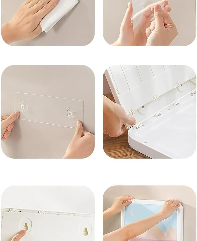 Waterproof Foldable Hanging Wall Cabinet