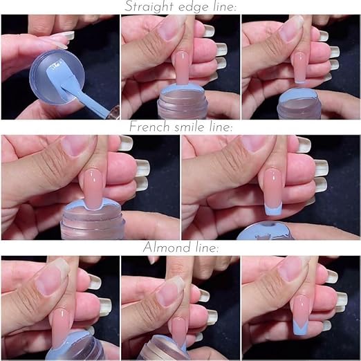 Transparent Silicone Nail Stamper Kit