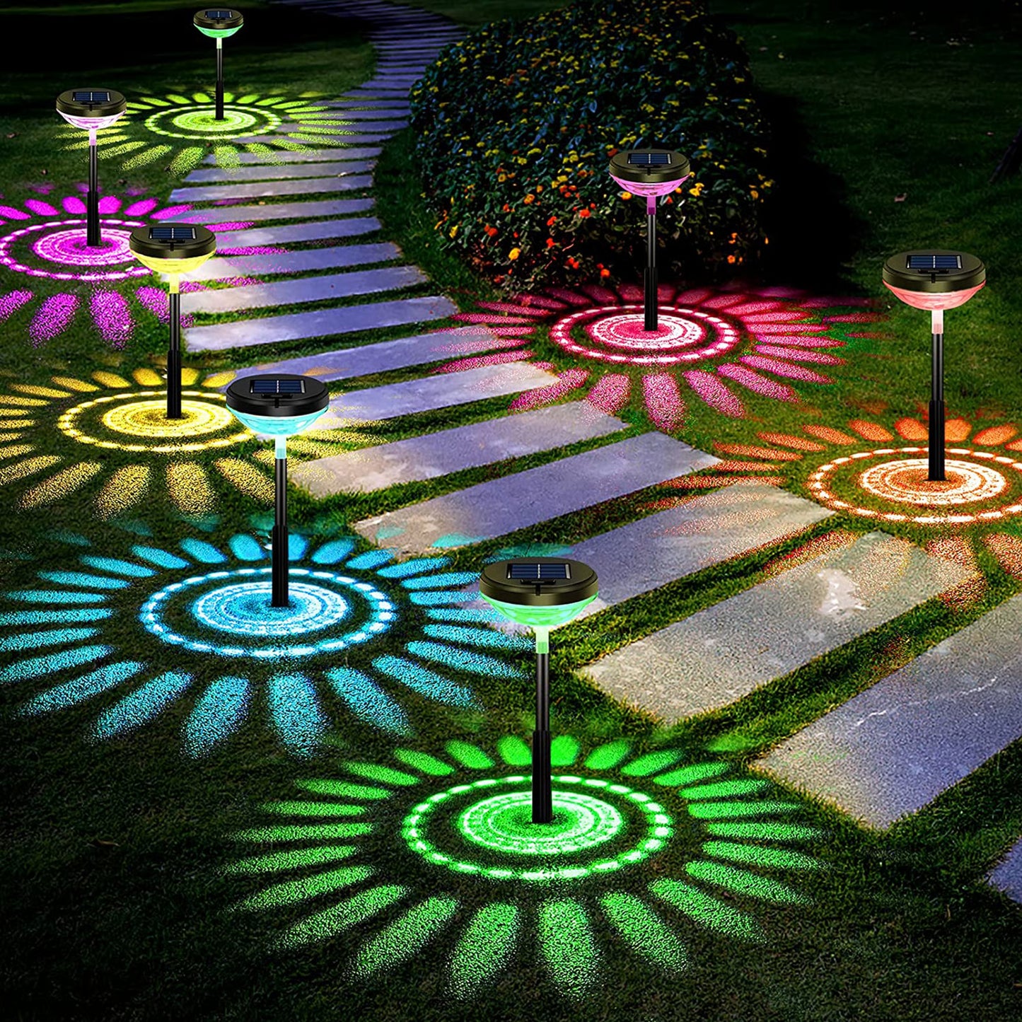 Smart Solar Pathway Lights (Set of 2)