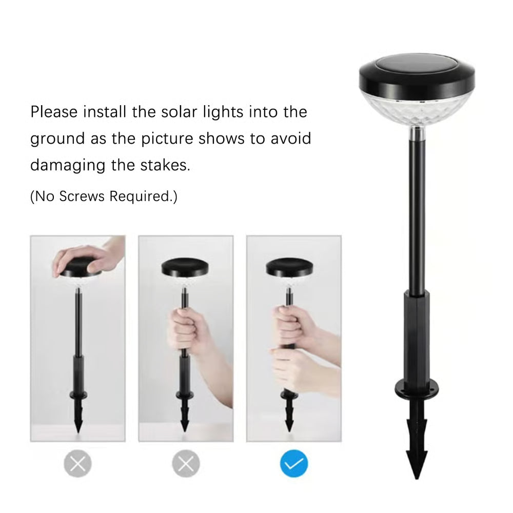 Smart Solar Pathway Lights (Set of 2)