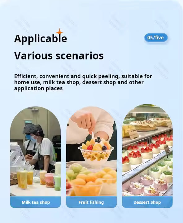 Automatic Fruit & Vegetable Skin Peeler Machine