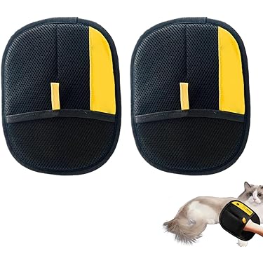 Anti-Static Pet Grooming Gloves