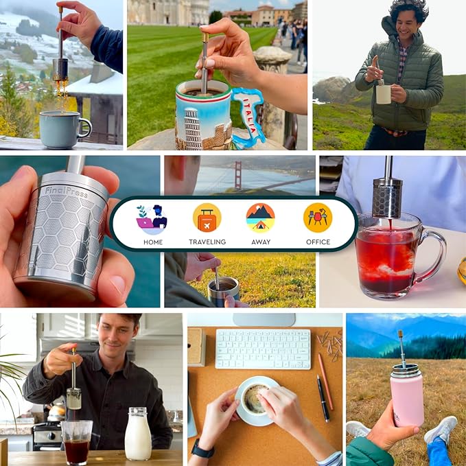 Stainless Steel Portable Coffee and Tea Infuser