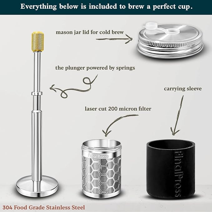 Stainless Steel Portable Coffee and Tea Infuser