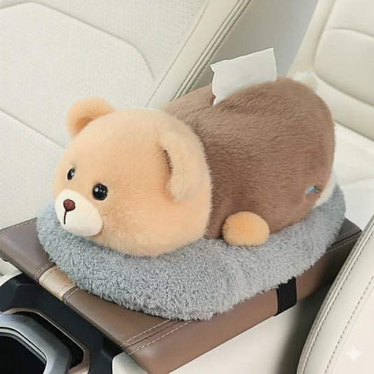 Odour-Free Soft Plush Tissue Organiser
