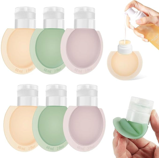 Silicone Travel Bottle (Set of 3)