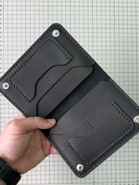 Dual Fold Premium Leather Wallet