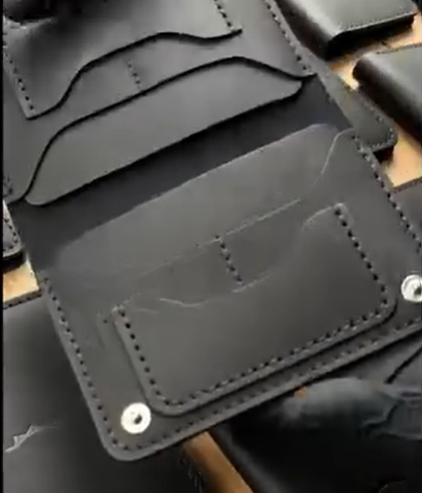 Dual Fold Premium Leather Wallet